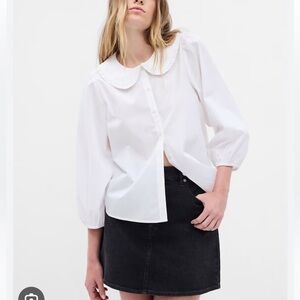 GAP Rounded Collar Blouse